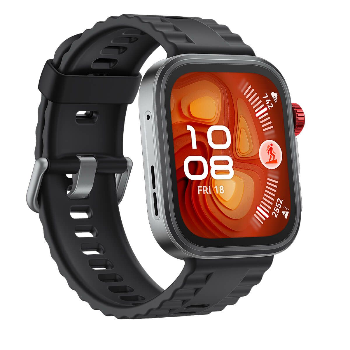HUAWEI ファーウェイ　WATCH FIT 4 Pro ブラック フルオロエラストマーベルト　SYA-B29-BK　詳細3