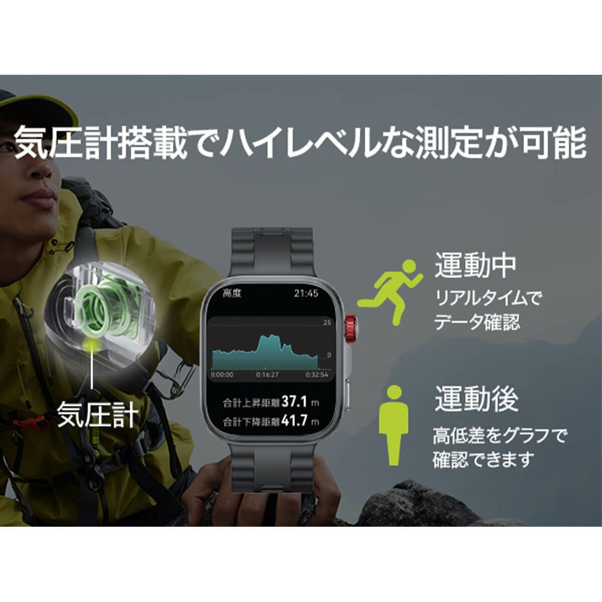 HUAWEI ファーウェイ　WATCH FIT 4 Pro ブラック フルオロエラストマーベルト　SYA-B29-BK　詳細18