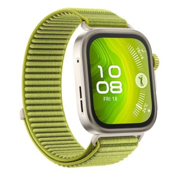 HUAWEI ファーウェイ　WATCH FIT 4 Pro グリーン ナイロンベルト　SYA-B29-GRE　詳細3