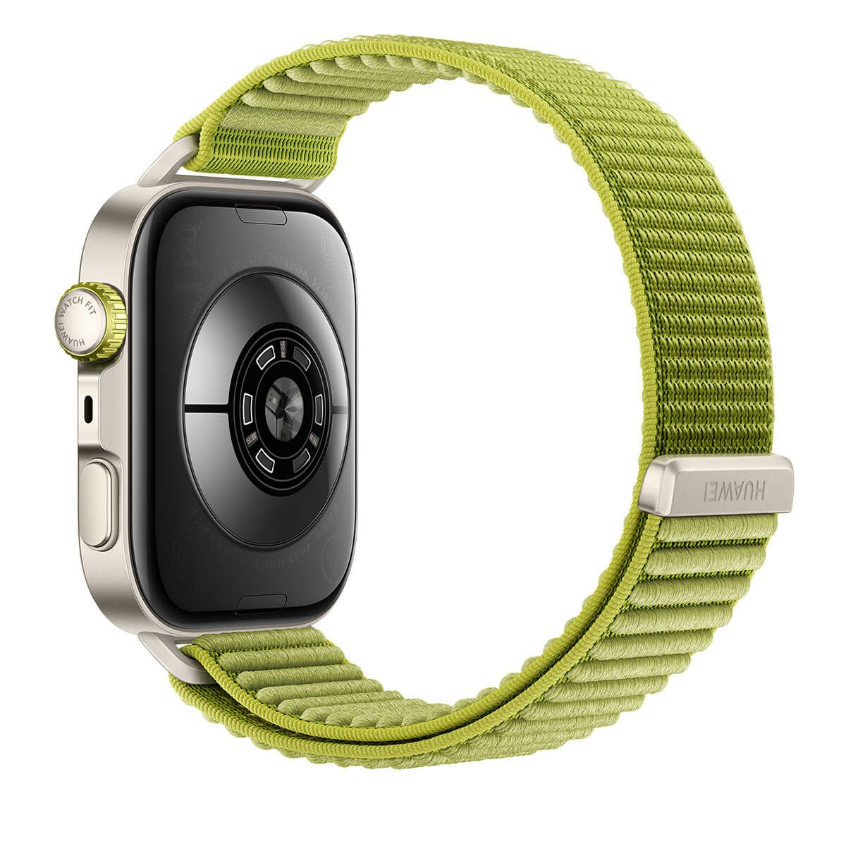 HUAWEI ファーウェイ　WATCH FIT 4 Pro グリーン ナイロンベルト　SYA-B29-GRE　詳細4