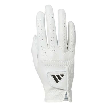 アディダス adidas　PRO LEATHER レザー メンズ 右手用 ゴルフグローブ KVH40 JE7173 ホワイト　2025年モデル