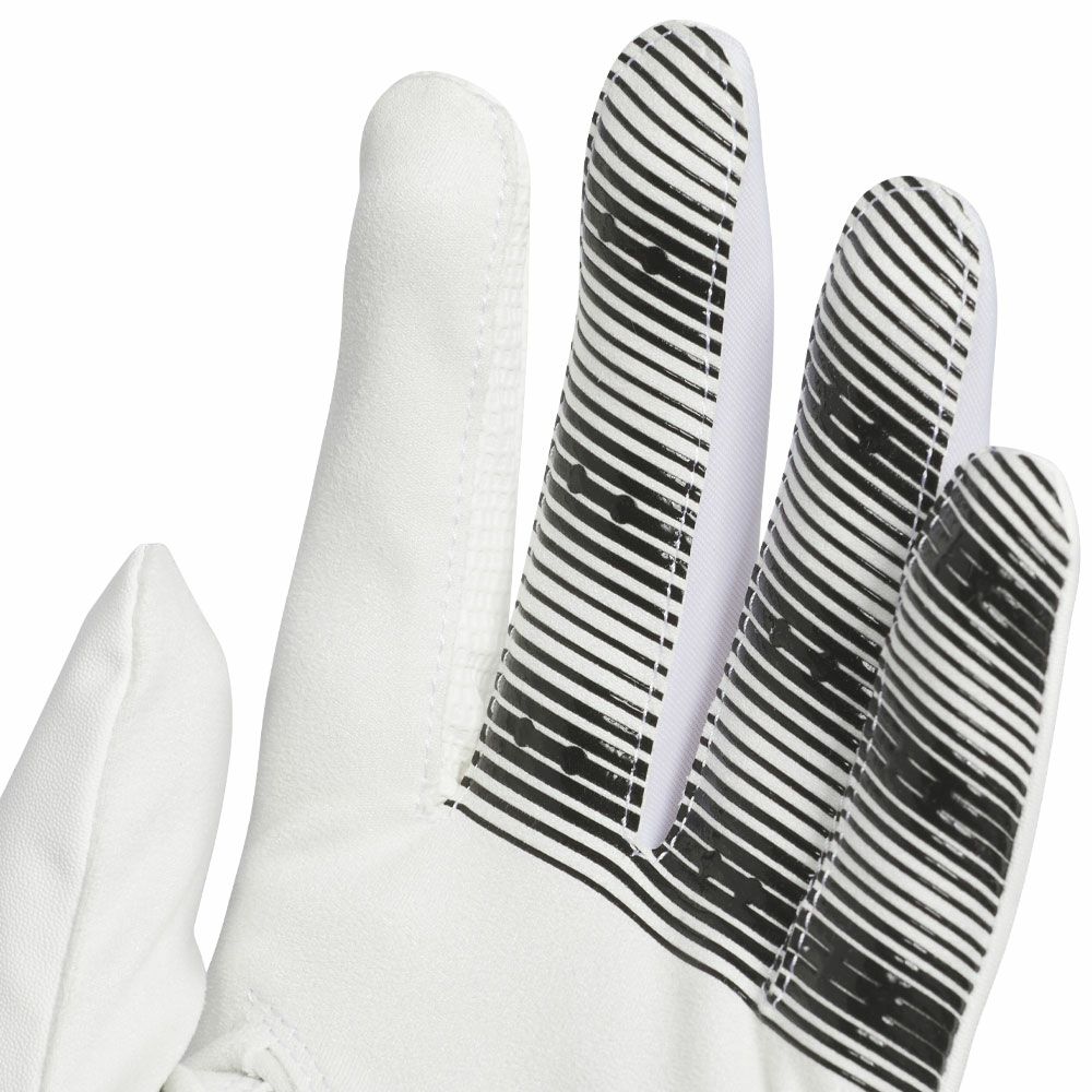 アディダス adidas　ADIZERO アディゼロ メンズ ゴルフグローブ KVH42 JE7178 ホワイト/ブラック　2025年モデル 詳細2