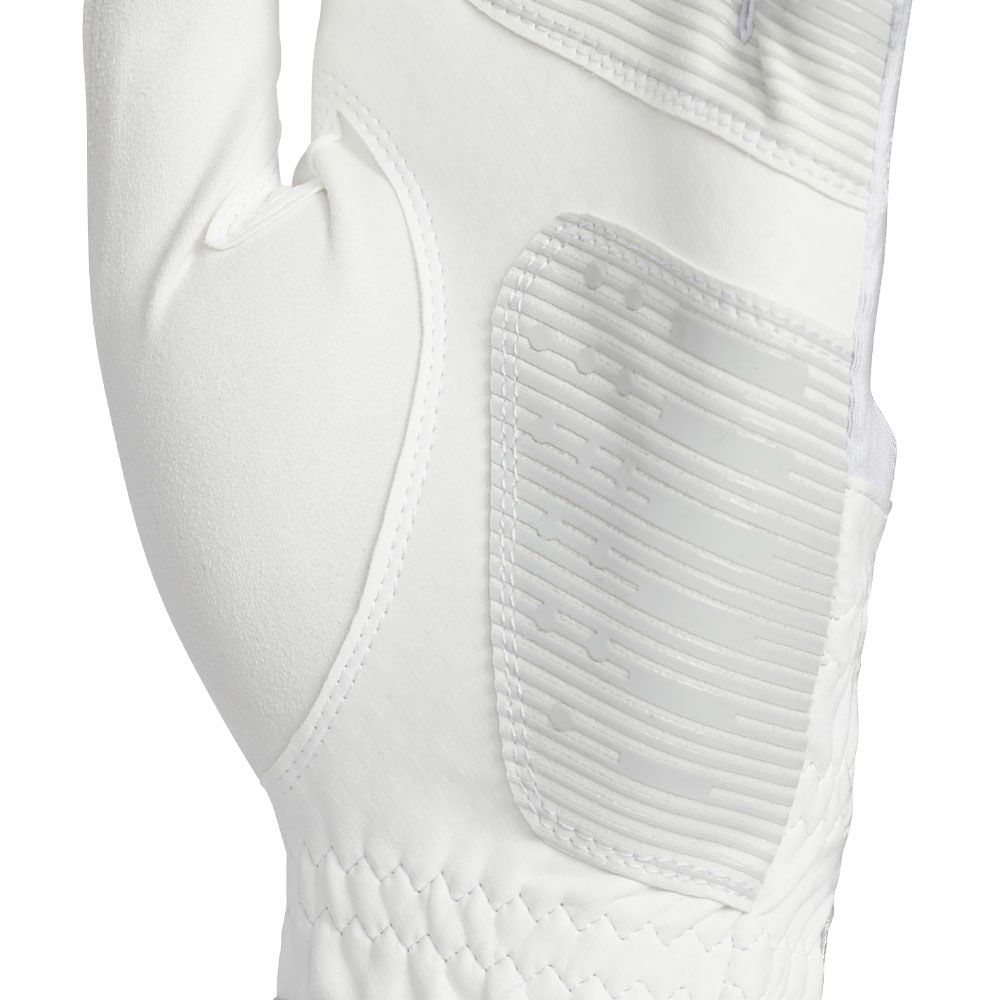 アディダス adidas　COOL クール ハイグリップ25 メンズ ゴルフグローブ KVH41 JE7175 ホワイト/グレーツー　2025年モデル 詳細3