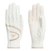 アディダス adidas　W ADIZERO ライト ＆ コンフォート ペア 両手用 　レディース ゴルフグローブ KVH44 JE7183 ホワイト/ワンダータープ　2025年モデル