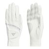 アディダス adidas　W ADIZERO ライト ＆ コンフォート ペア　両手用 レディース ゴルフグローブ KVH44 JE7182 ホワイト/グレーツー　2025年モデル