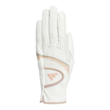 アディダス adidas　W ADIZERO ライト ＆ コンフォート レディース ゴルフグローブ KVH38 JE7157 ホワイト/ワンダータープ　2025年モデル