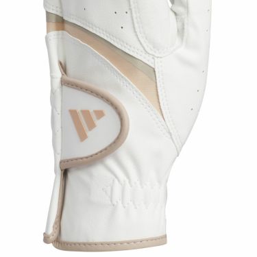 アディダス adidas　W ADIZERO ライト ＆ コンフォート レディース ゴルフグローブ KVH38 JE7157 ホワイト/ワンダータープ　2025年モデル 詳細3
