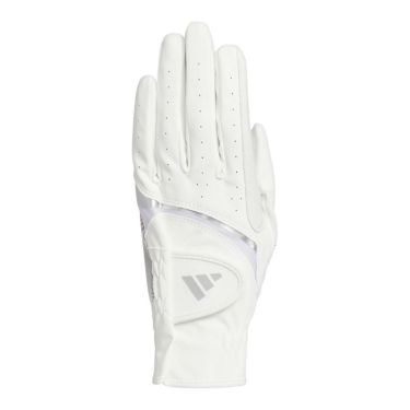 アディダス adidas　W ADIZERO ライト ＆ コンフォート レディース ゴルフグローブ KVH38 JE7156 ホワイト/グレーツー　2025年モデル