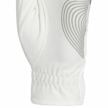 アディダス adidas　W ADIZERO ライト ＆ コンフォート レディース ゴルフグローブ KVH38 JE7156 ホワイト/グレーツー　2025年モデル 詳細3