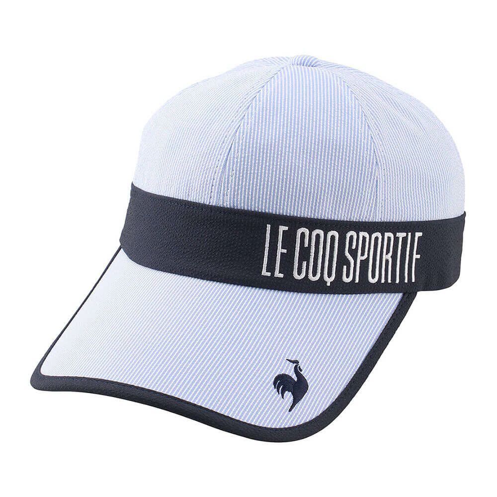 ルコック Le coq sportif　レディース まぶしさ軽減 キャップ LG5SCP04L BL00 ブルー　2025年モデル ブルー
