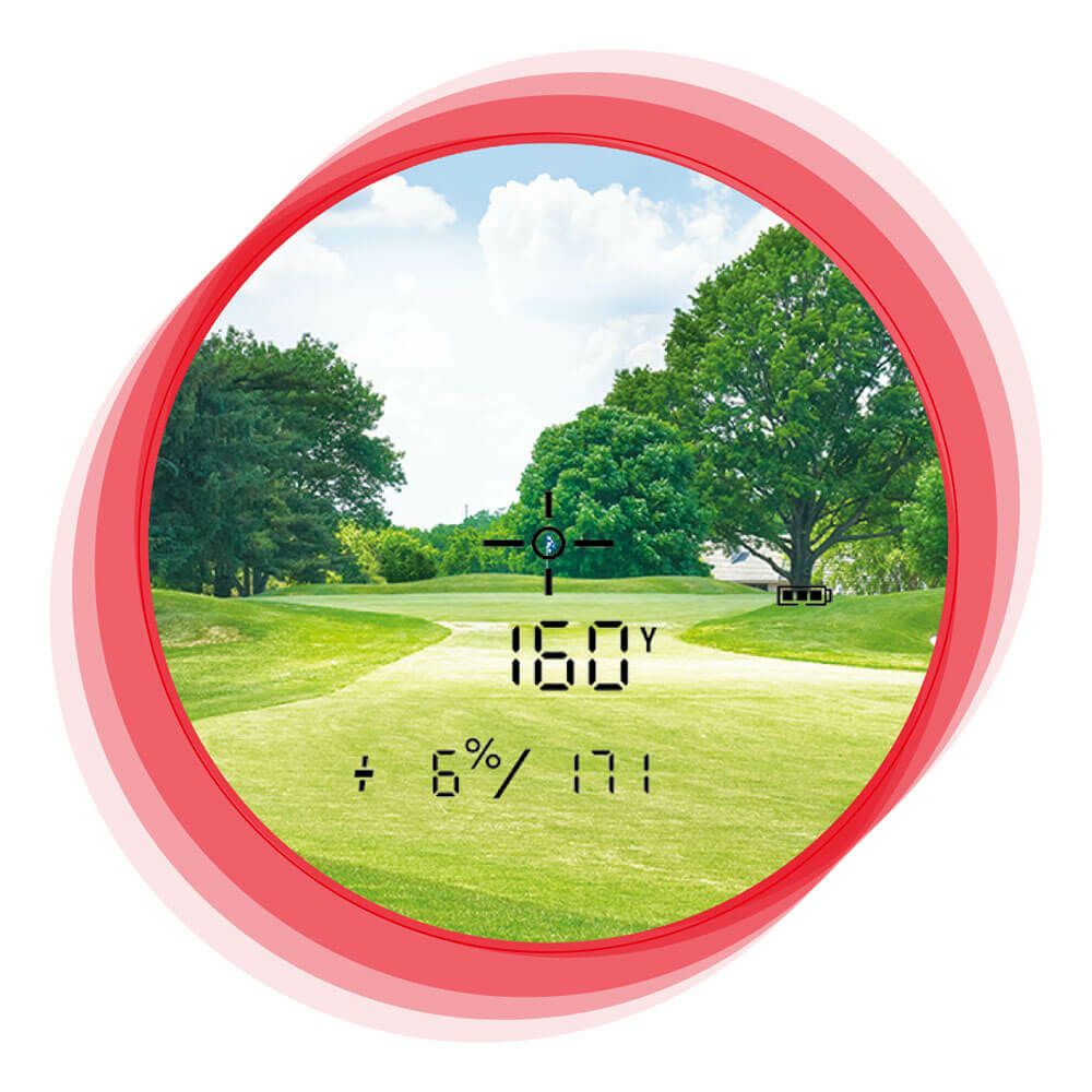 ブッシュネル　ピンシーカー ツアー V6 シフト ジョルト ブラック　ゴルフ用レーザー距離計 詳細10