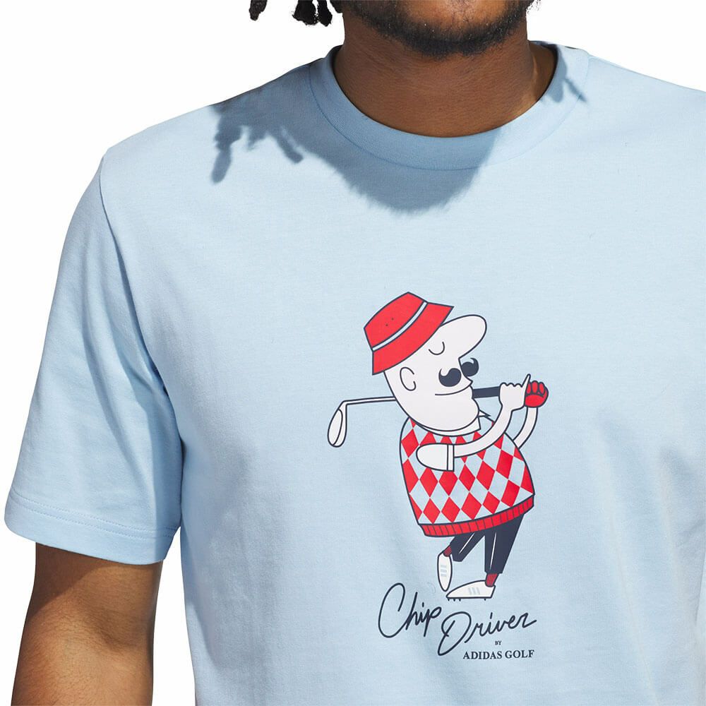 アディダス adidas　メンズ ビヨンド ザ コース CHIP クラシック Tシャツ KRN82　2025年モデル 詳細4