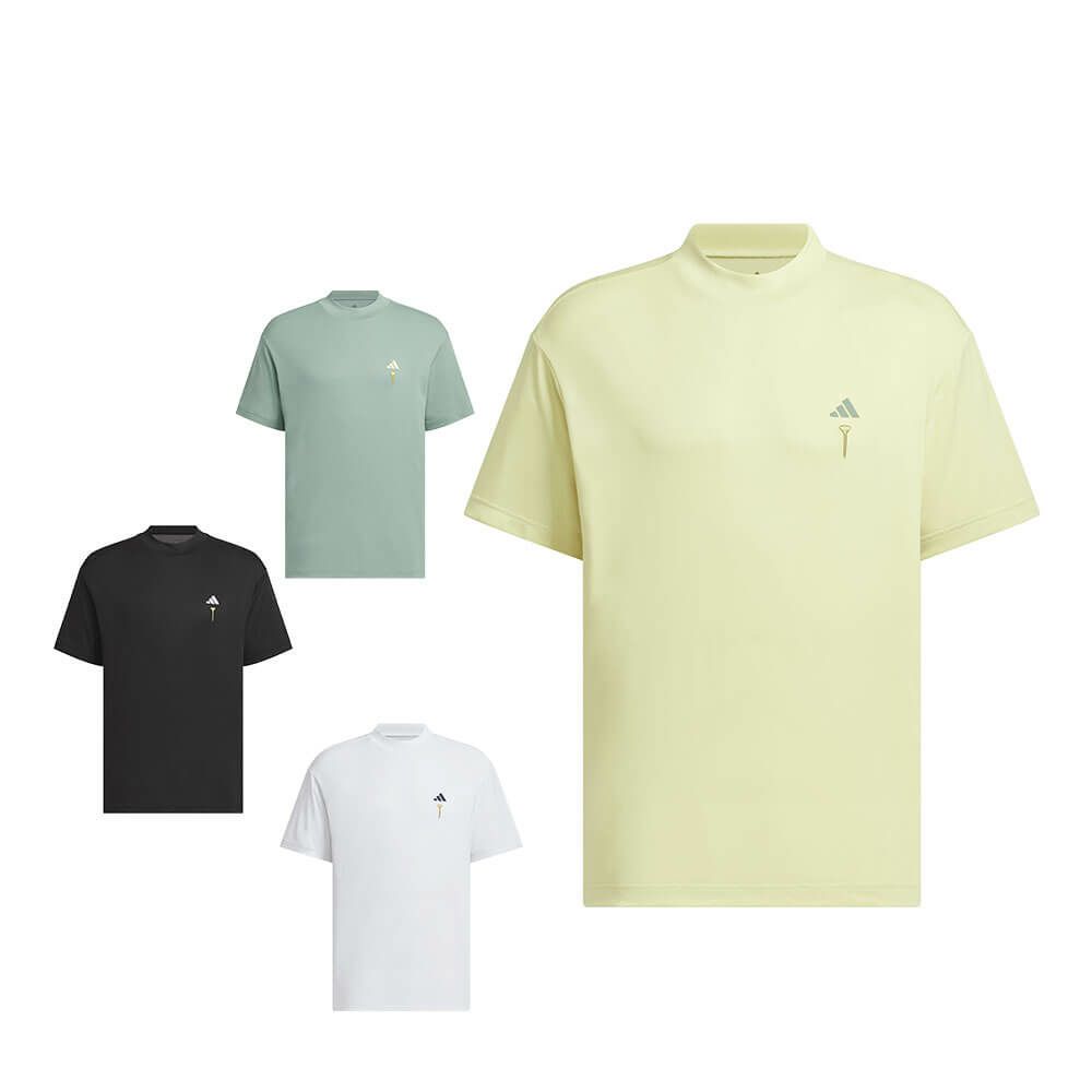 アディダス adidas　HEAT.RDY バックグラフィック モックネック Tシャツ KTI83　2025年モデル