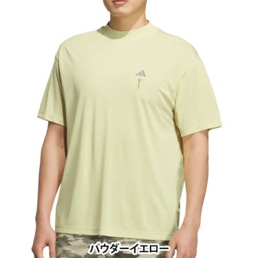 アディダス adidas　HEAT.RDY バックグラフィック モックネック Tシャツ KTI83　2025年モデル 詳細1
