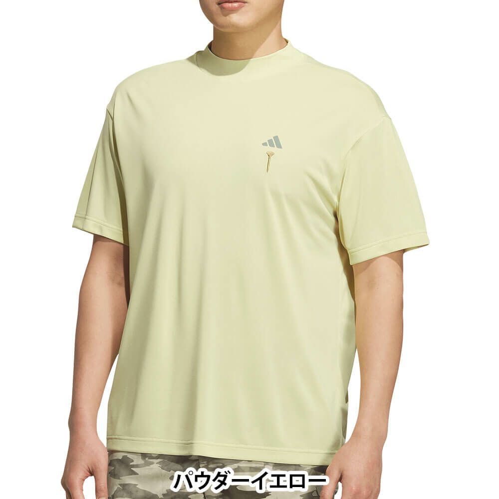 アディダス adidas　HEAT.RDY バックグラフィック モックネック Tシャツ KTI83　2025年モデル 詳細1