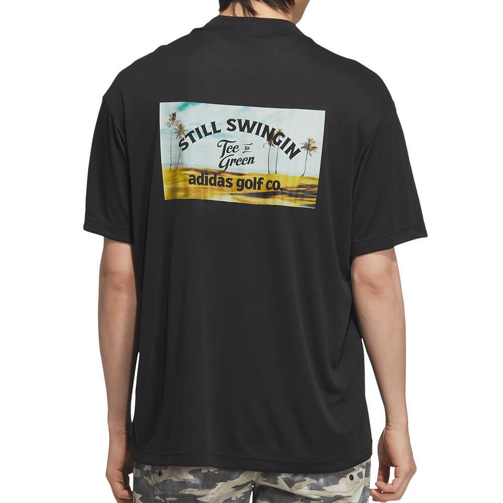 アディダス adidas　HEAT.RDY バックグラフィック モックネック Tシャツ KTI83　2025年モデル 詳細6