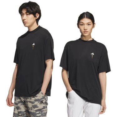 アディダス adidas　HEAT.RDY バックグラフィック モックネック Tシャツ KTI83　2025年モデル 詳細7