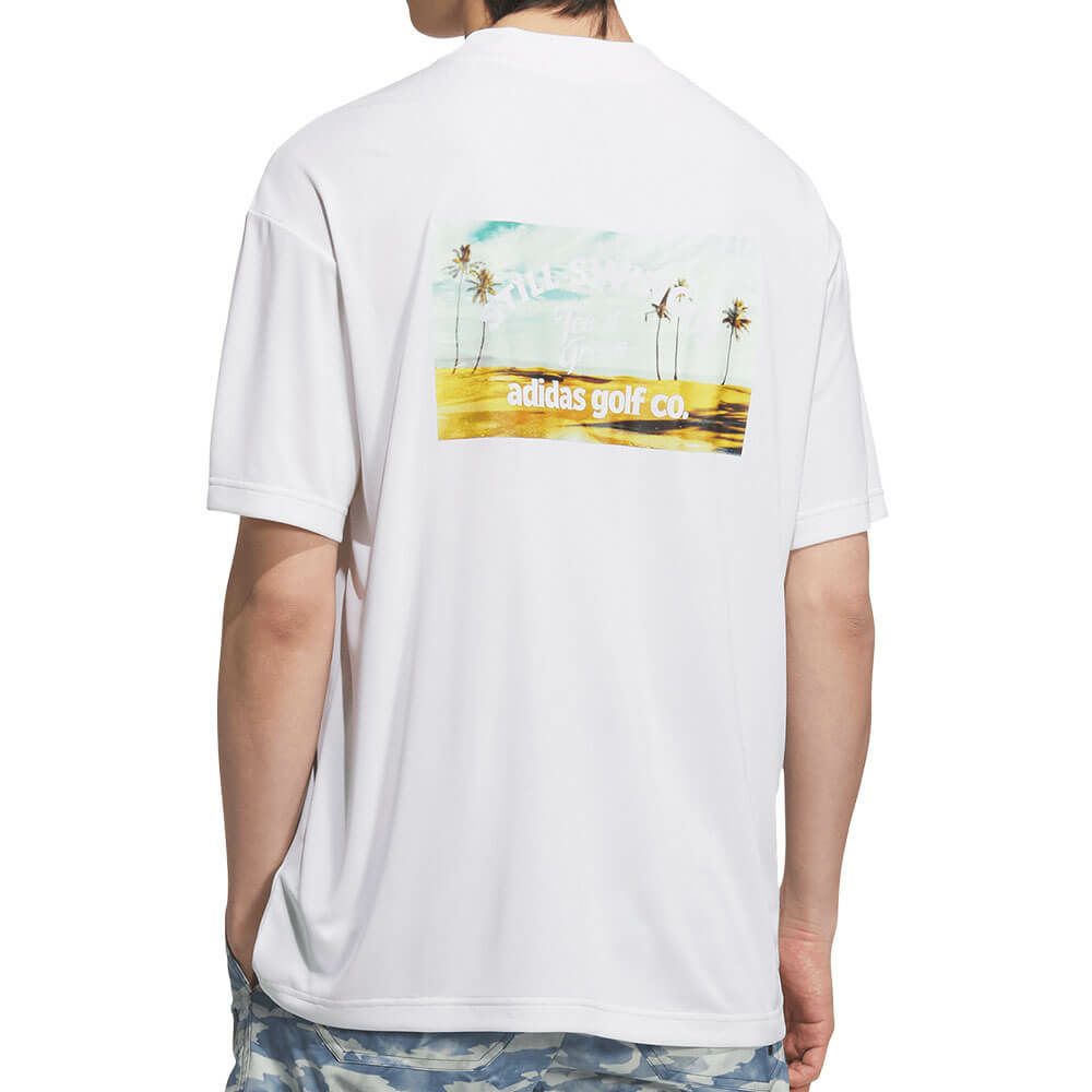 アディダス adidas　HEAT.RDY バックグラフィック モックネック Tシャツ KTI83　2025年モデル 詳細10