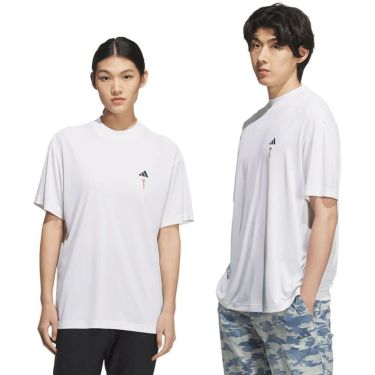 アディダス adidas　HEAT.RDY バックグラフィック モックネック Tシャツ KTI83　2025年モデル 詳細11