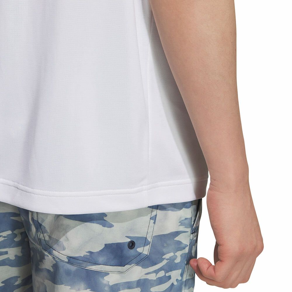 アディダス adidas　HEAT.RDY バックグラフィック モックネック Tシャツ KTI83　2025年モデル 詳細14