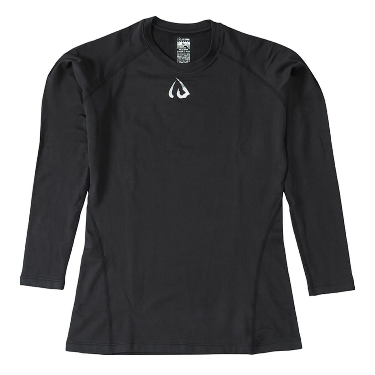 アイディーワン ID ONE　スキーウェア メンズロングTシャツ Long-Tshirt ID33 2025-2026 BLACK