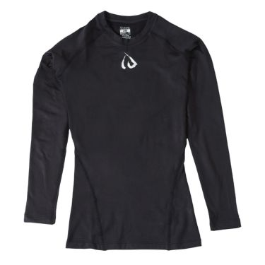 アイディーワン ID ONE　スキーウェア ジュニアロングTシャツ JUNIOR Long-Tshirt ID33-JR 2025-2026 BLACK