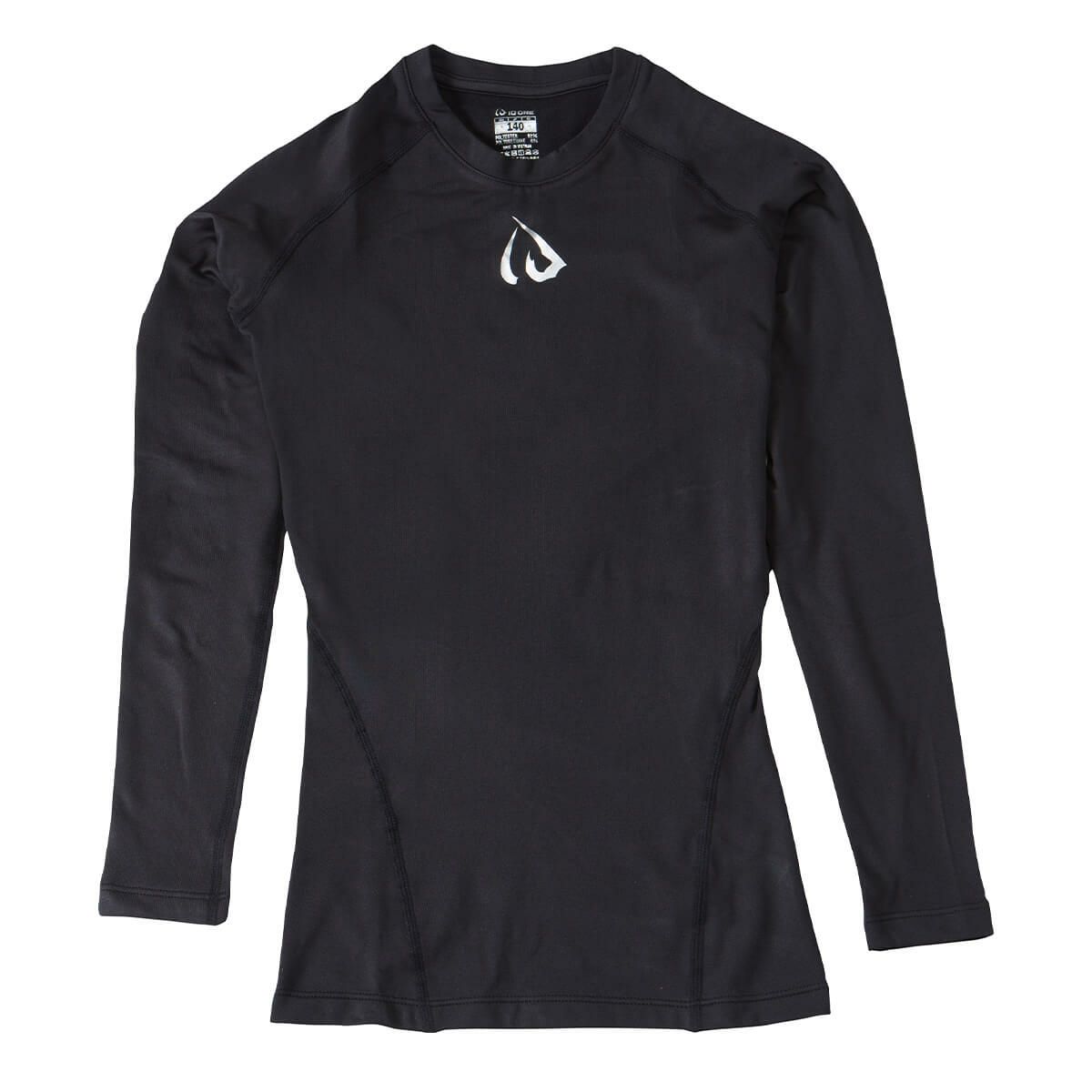 アイディーワン ID ONE　スキーウェア ジュニアロングTシャツ JUNIOR Long-Tshirt ID33-JR 2025-2026 BLACK