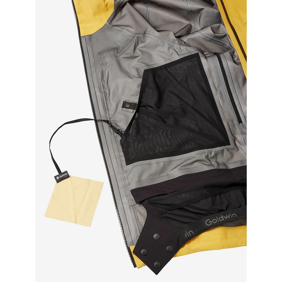 ゴールドウイン GOLDWIN　スキー スノーボードウェア ゴアテックス 3レイヤー ジャケット GORE-TEX 3L Jacket G04300-BK 2024-2025 BLACK 詳細11