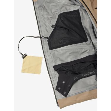 ゴールドウイン GOLDWIN　スキー スノーボードウェア ゴアテックス 3レイヤー ワークポケット ジャケット GORE-TEX 3L Work Pocket Jacket G04301-GT 2024-2025 GRAYISH TAUPE 詳細11