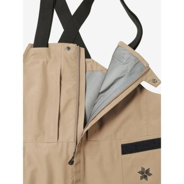 ゴールドウイン GOLDWIN　スキー スノーボードウェア ゴアテックス 3レイヤー カーゴビブパンツ GORE-TEX 3L Cargo Bib G34351-GT 2024-2025 GRAYISH TAUPE 詳細3