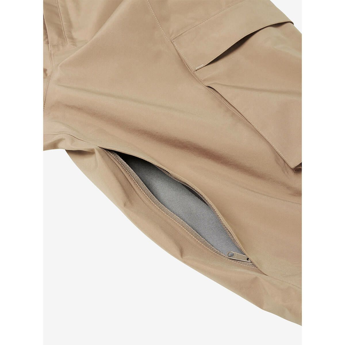 ゴールドウイン GOLDWIN　スキー スノーボードウェア ゴアテックス 3レイヤー カーゴビブパンツ GORE-TEX 3L Cargo Bib G34351-GT 2024-2025 GRAYISH TAUPE 詳細5