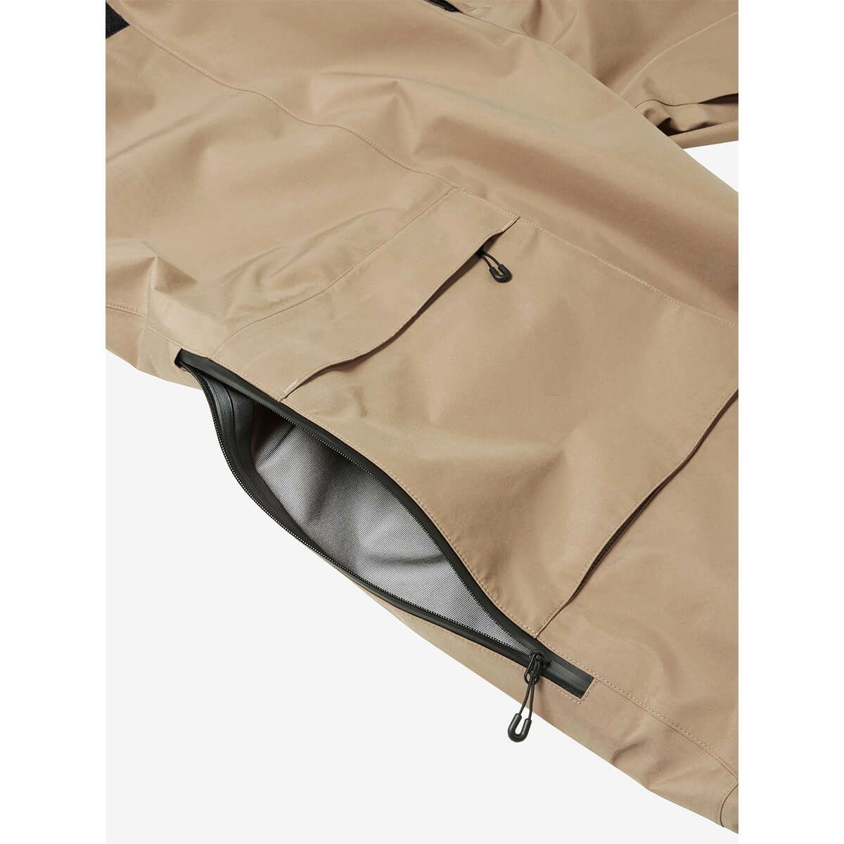 ゴールドウイン GOLDWIN　スキー スノーボードウェア ゴアテックス 3レイヤー カーゴビブパンツ GORE-TEX 3L Cargo Bib G34351-GT 2024-2025 GRAYISH TAUPE 詳細6