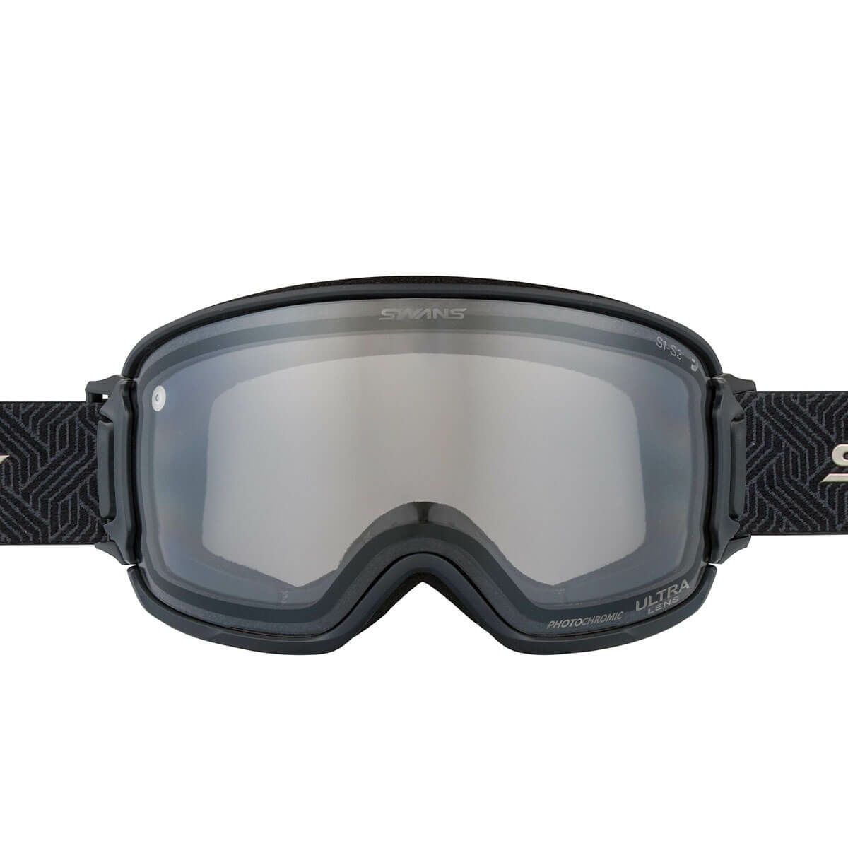 スワンズ SWANS　RIDELINE-MDH-CU-LG ライトシルバーミラー×ウルトラライトグレイ調光 MBKF　スキー スノーボードゴーグル 2025-2026