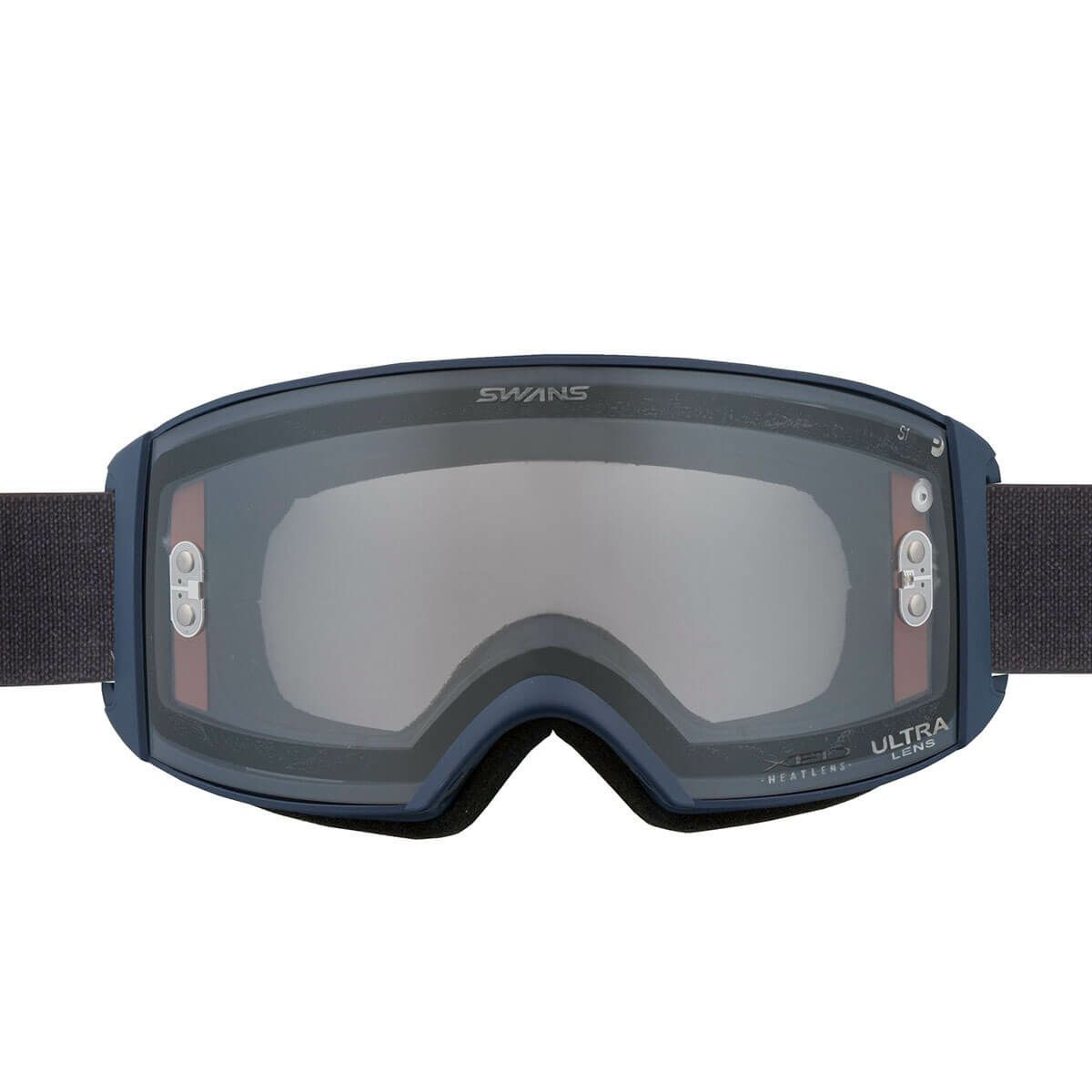 スワンズ SWANS　RACAN-F-XED-LG XEDヒートレンズ×ウルトラライトグレイ×ライトシルバーミラー MNV　スキー スノーボードゴーグル 2025-2026