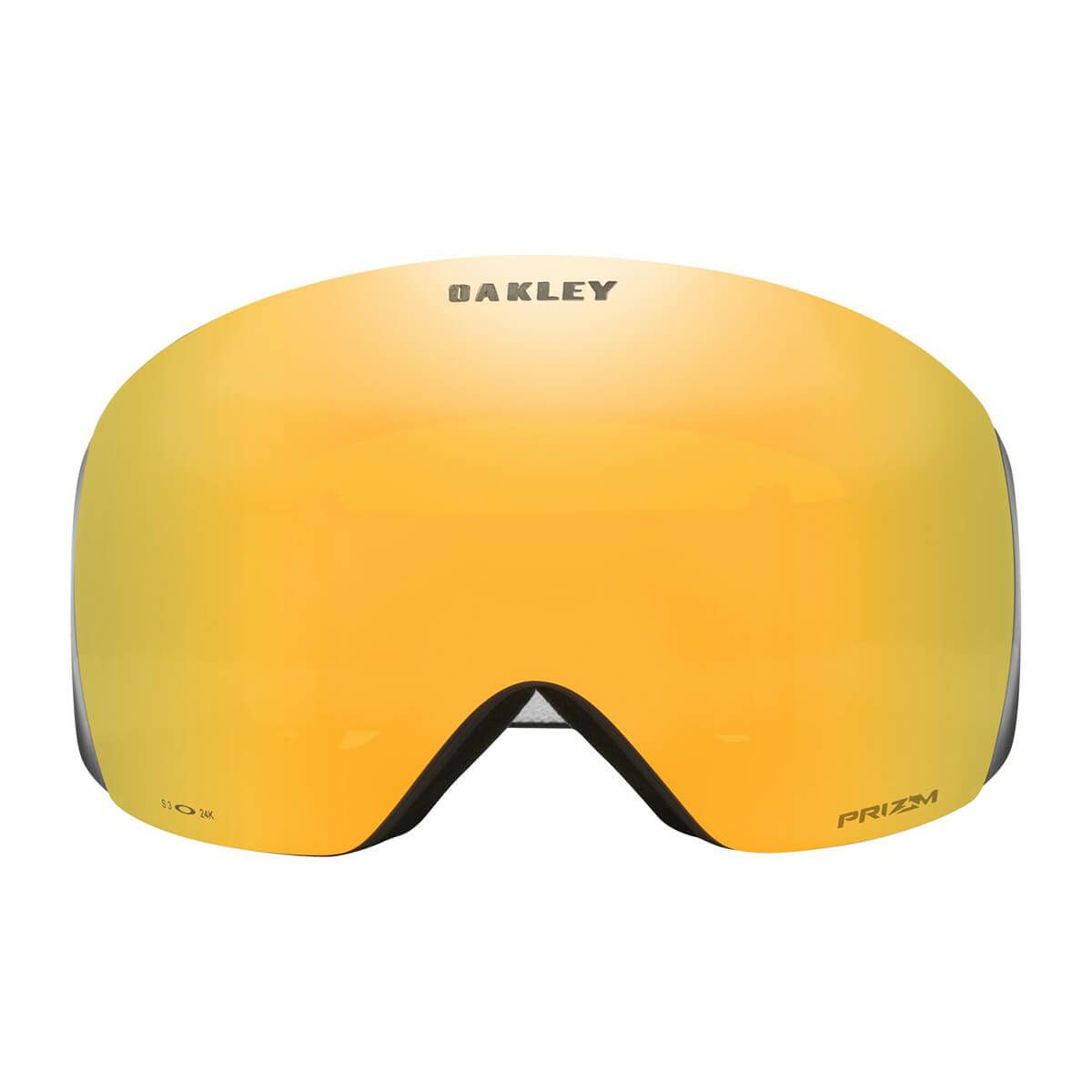 オークリー OAKLEY　FLIGHT DECK L フライトデック MATTE BLACK/PRIZM 24K IRIDIUM　スキー スノーボードゴーグル 2025-2026 詳細2