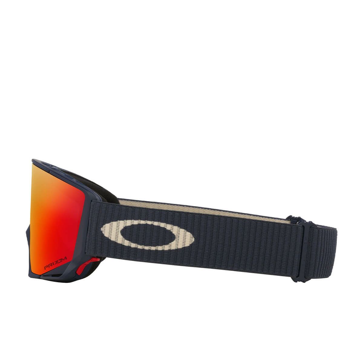 オークリー OAKLEY　FLOW SCAPE L ASIA フローエスケイプ ボーナスレンズ付き INDIA INK CORDUROY/PRIZM TORCH IRIDIUM ＆ PRIZM ICED IRIDIUM　スキー スノーボードゴーグル 2025-2026 詳細3