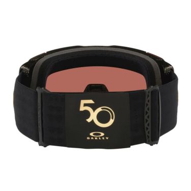 オークリー OAKLEY　LINE MINER PRO L ASIA ラインマイナープロ ボーナスレンズ付き 50TH ANNIVERSARY/PRIZM 24K IRIDIUM ＆ PRIZM ICED　スキー スノーボードゴーグル 2025-2026 詳細4