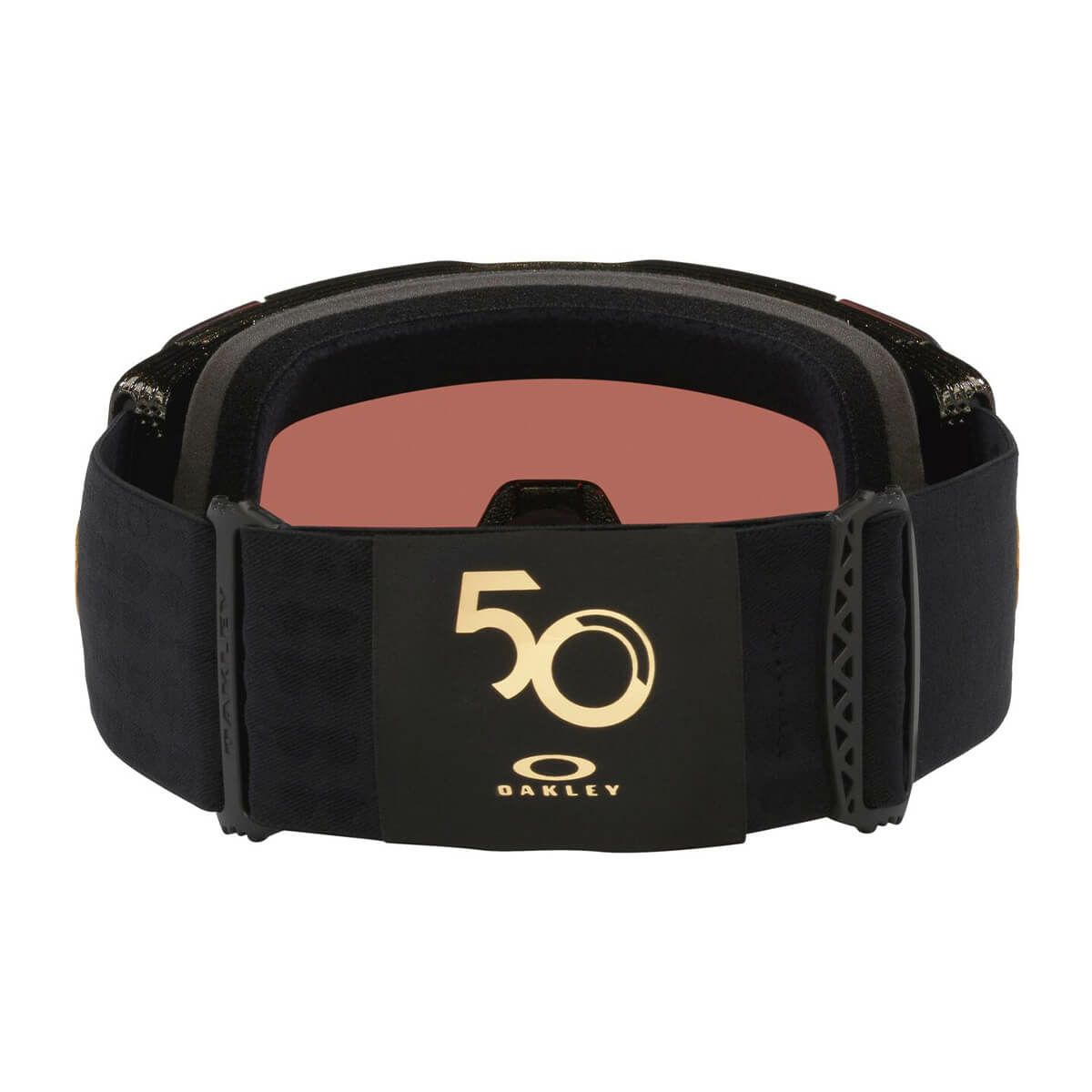 オークリー OAKLEY　LINE MINER PRO L ASIA ラインマイナープロ ボーナスレンズ付き 50TH ANNIVERSARY/PRIZM 24K IRIDIUM ＆ PRIZM ICED　スキー スノーボードゴーグル 2025-2026 詳細4