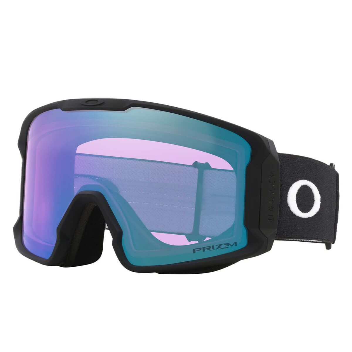 オークリー OAKLEY　LINE MINER L ラインマイナー MATTE BLACK/PRIZM ICED IRIDIUM　スキー スノーボードゴーグル 2025-2026