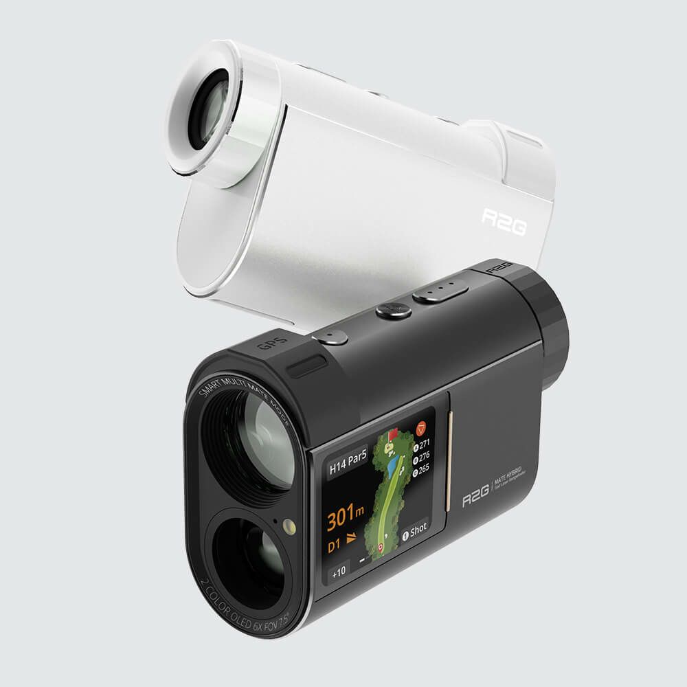 R2G MATE HYBRID アールツージー メイトハイブリッド　ゴルフ用レーザー距離計　スペースグレー スペースグレー 画像6