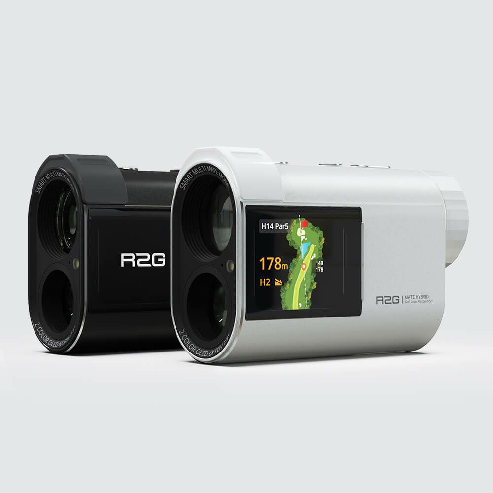 R2G MATE HYBRID アールツージー メイトハイブリッド　ゴルフ用レーザー距離計　スペースグレー スペースグレー 画像8
