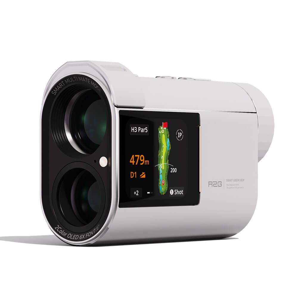 R2G MATE HYBRID アールツージー メイトハイブリッド　ゴルフ用レーザー距離計　ミルキーホワイト