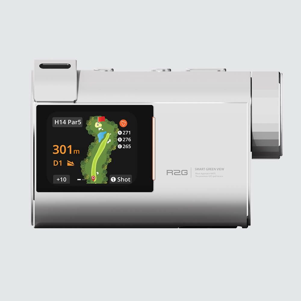 R2G MATE HYBRID アールツージー メイトハイブリッド　ゴルフ用レーザー距離計　ミルキーホワイト ミルキーホワイト 画像3