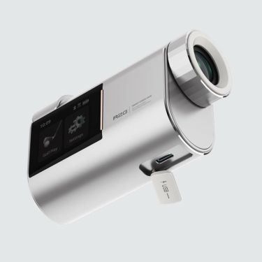 R2G MATE HYBRID アールツージー メイトハイブリッド　ゴルフ用レーザー距離計　ミルキーホワイト ミルキーホワイト 画像3