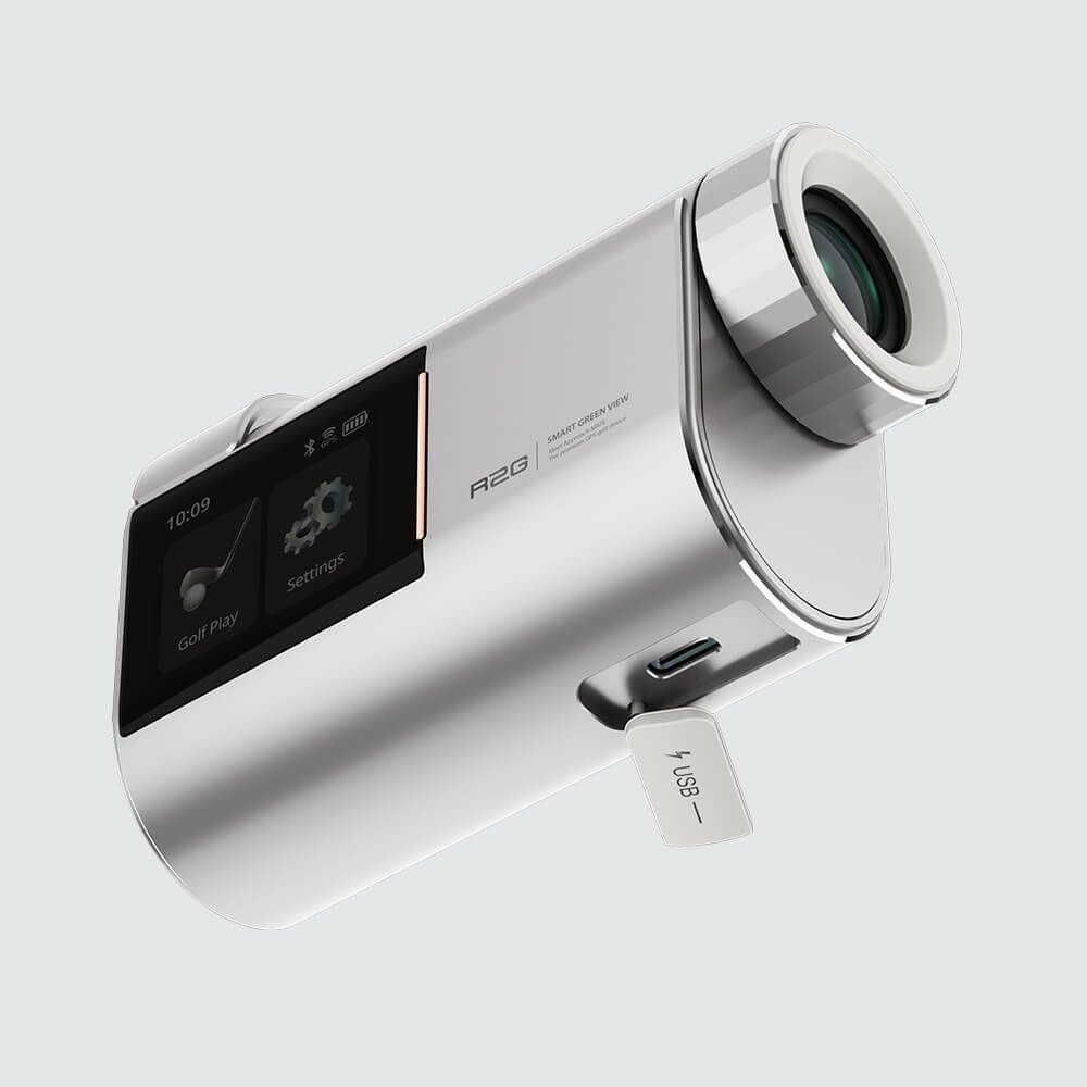 R2G MATE HYBRID アールツージー メイトハイブリッド　ゴルフ用レーザー距離計　ミルキーホワイト ミルキーホワイト 画像3