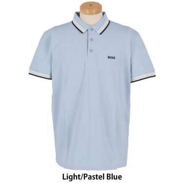 ボス BOSS　Paddy ポロシャツ コットンピケ ロゴアンダーカラー 半袖 ポロシャツ 50469055 画像4