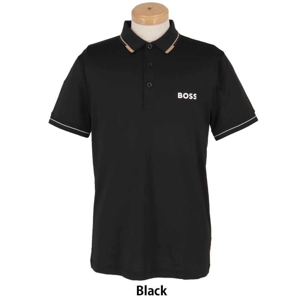 ボス BOSS　ロゴプリント 半袖 ポロシャツ 50506203