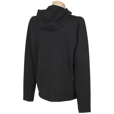 ボス BOSS　アクティブ ストレッチ ジップアップフーディ モイスチャーマネージメント 長袖 フルジップパーカー 50531224 Black 画像3