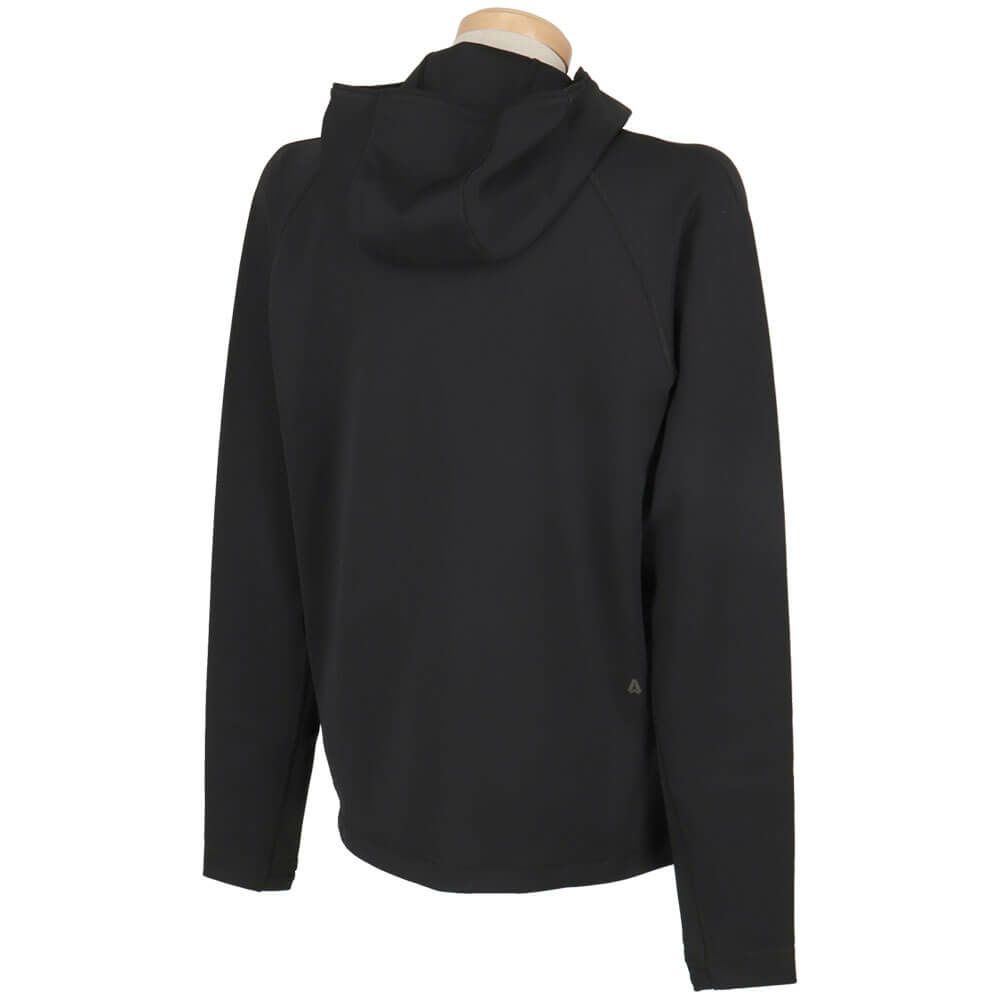 ボス BOSS　アクティブ ストレッチ ジップアップフーディ モイスチャーマネージメント 長袖 フルジップパーカー 50531224 Black 画像3