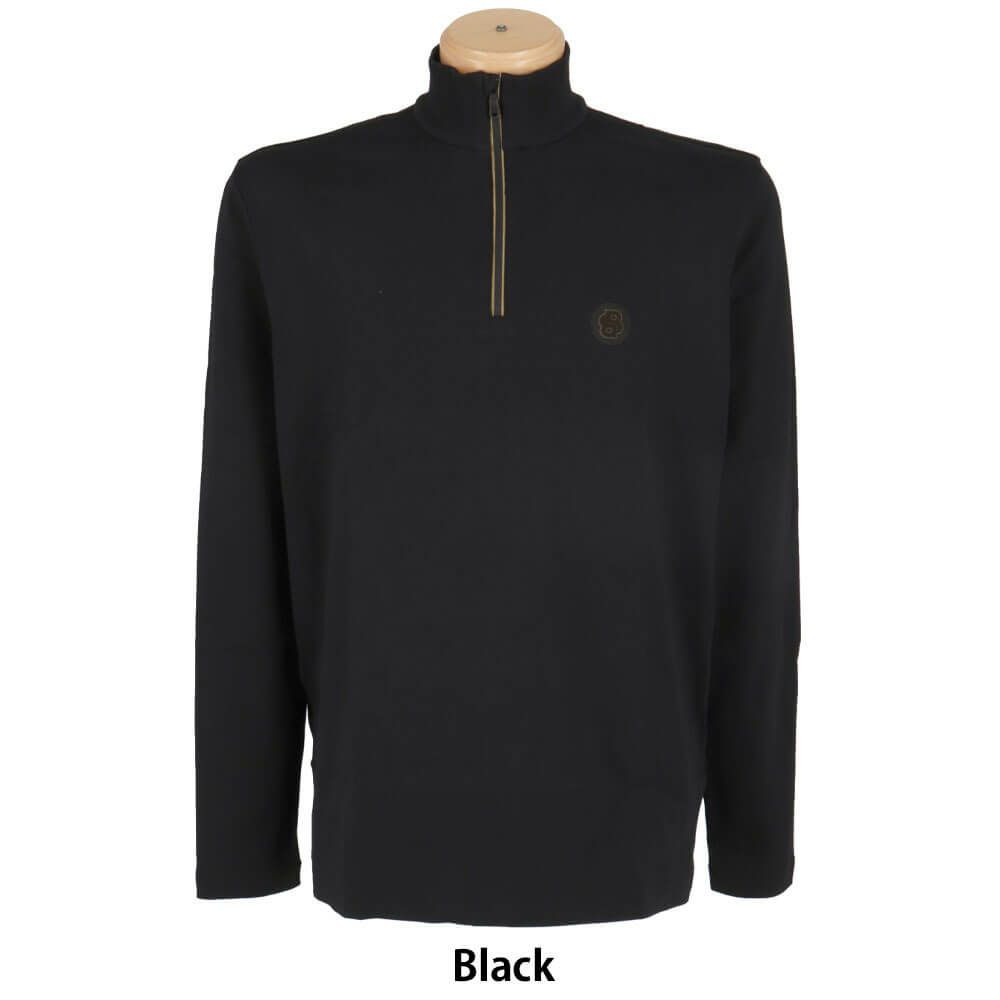 ボス BOSS　ハーフジップ 長袖 ポロシャツ 50533274